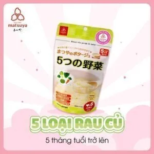 Cháo Matsuya 5 loại rau củ - 60g